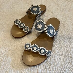 Jack Rogers Denim Sandals